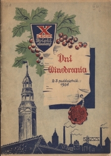 Dni Winobrania: 2-3 października 1954