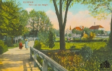 Rzepin / Reppen; Partie aus den Anlagen