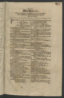 Oster - Messe 1686. Sequentes libros ex novissimis Nundinis Francofurt. Joh. Friedr. Gleditsch Bibliopola Lips. Officinae suae inseruit