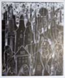 Zielona G&oacute;ra (linoryt)