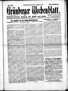 Grünberger Wochenblatt: Zeitung für Stadt und Land, No. 290. ( 11. Dezember 1926 )