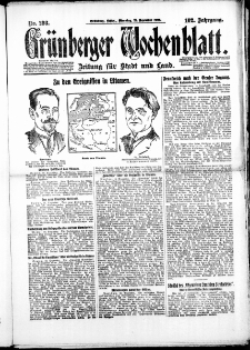 Grünberger Wochenblatt: Zeitung für Stadt und Land, No. 298. ( 21. Dezember 1926 )