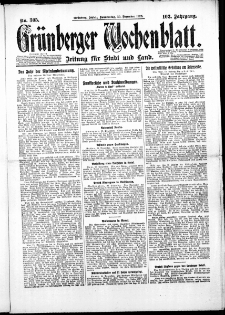 Grünberger Wochenblatt: Zeitung für Stadt und Land, No. 305. ( 30. Dezember 1926 )