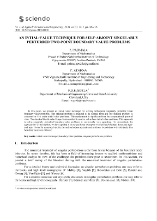 An intial-value technique for self-adjoint singularly perturbed two-point boundary value problems