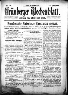 Grünberger Wochenblatt: Zeitung für Stadt und Land, No. 250. (24. Oktober 1916)