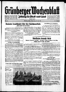 Grünberger Wochenblatt: Zeitung für Stadt und Land, No. 171. ( 25. Juli 1935)