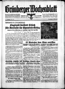 Grünberger Wochenblatt: Zeitung für Stadt und Land, No. 119. ( 25. Mai 1939)