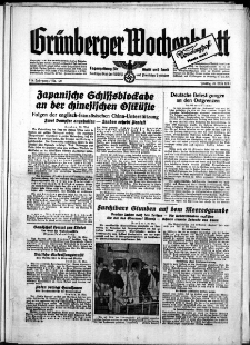 Grünberger Wochenblatt: Zeitung für Stadt und Land, No. 120. ( 26. Mai 1939)