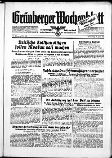 Grünberger Wochenblatt: Zeitung für Stadt und Land, No. 136. ( 15. Juni 1939)