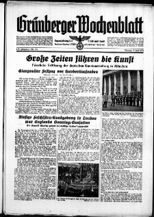 Grünberger Wochenblatt: Zeitung für Stadt und Land, No. 163. ( 17. Juli 1939)