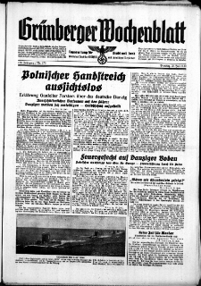 Grünberger Wochenblatt: Zeitung für Stadt und Land, No. 170. ( 25. Juli 1939)