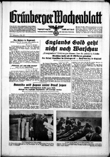 Grünberger Wochenblatt: Zeitung für Stadt und Land, No. 171. ( 26. Juli 1939)