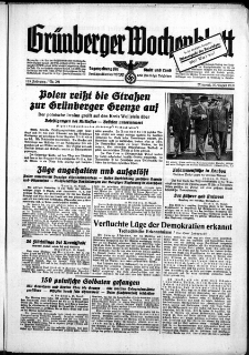 Grünberger Wochenblatt: Zeitung für Stadt und Land, No. 200. ( 30. August 1939)