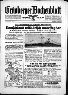 Grünberger Wochenblatt: Zeitung für Stadt und Land, No. 241. ( 16. Oktober 1939)