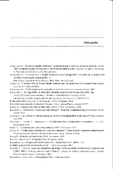 Bankructwa gospodarstw domowych: perspektywa ekonomiczna i społeczna - bibliografia