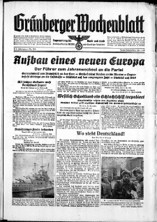 Grünberger Wochenblatt: Zeitung für Stadt und Land, No. 304. ( 31. Dezember 1939)
