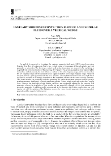 Unsteady MHD mixed convection flow of a micropolar fluid over a vertical wedge