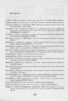 Jak pomóc w rozwoju dziecka z zespołem Downa: poradnik dla rodziców i wychowawców - bibliografia