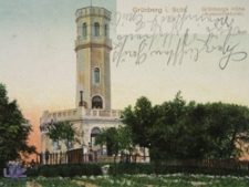 Zielona Góra / Grünberg; Grünbergs Höhe (Aussichtsturm); Wieża Braniborska