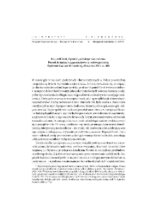 Bogumił Grott, Dylematy polskiego nacjonalizmu. Powr&oacute;t do tradycji czy przebudowa narodowego ducha - recenzja