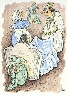 Zamek [1] : VI Otwarty Międzynarodowy Konkurs na Rysunek Satyryczny / Stanislav Ashmarin