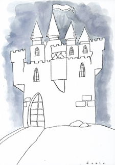 Zamek [2] : VI Otwarty Międzynarodowy Konkurs na Rysunek Satyryczny / Alexander Dubovsky