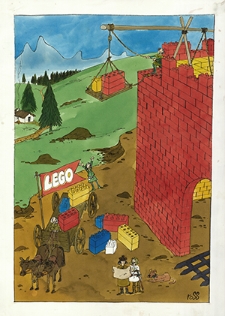 Zamek : VI Otwarty Międzynarodowy Konkurs na Rysunek Satyryczny / Ross Thomson