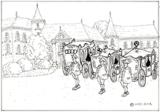 Zamek [1] : VI Otwarty Międzynarodowy Konkurs na Rysunek Satyryczny / Marijan Pavečić