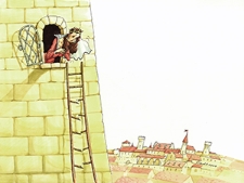 Zamek [2] : VI Otwarty Międzynarodowy Konkurs na Rysunek Satyryczny / Radik Azizov