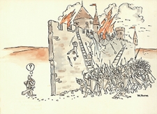 Zamek [2] : VI Otwarty Międzynarodowy Konkurs na Rysunek Satyryczny / Michael Permyakov