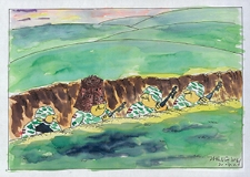 Zamek : VI Otwarty Międzynarodowy Konkurs na Rysunek Satyryczny / Zhang Wei