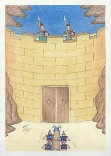 Zamek [2] : VI Otwarty Międzynarodowy Konkurs na Rysunek Satyryczny / Umit Mufit Dincay
