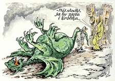 Zamek [5] : VI Otwarty Międzynarodowy Konkurs na Rysunek Satyryczny / Stanislav Ashmarin