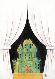 Zamek : VI Otwarty Międzynarodowy Konkurs na Rysunek Satyryczny / Zijad Sakić