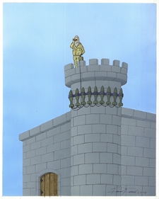 Zamek : VI Otwarty Międzynarodowy Konkurs na Rysunek Satyryczny / Paiman Rezaei