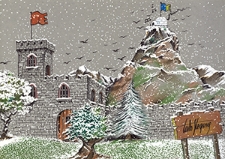 Zamek : VI Otwarty Międzynarodowy Konkurs na Rysunek Satyryczny / Carlo Sterpone