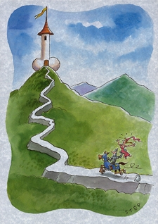 Zamek [3] : VI Otwarty Międzynarodowy Konkurs na Rysunek Satyryczny / Stefaan Provijn