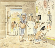 Zamek [2] : VI Otwarty Międzynarodowy Konkurs na Rysunek Satyryczny / Sharkat Muzaffar