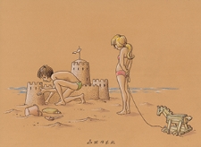 Zamek : VI Otwarty Międzynarodowy Konkurs na Rysunek Satyryczny / Eray Özbek