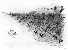 Zamek : VI Otwarty Międzynarodowy Konkurs na Rysunek Satyryczny / Necdet Yilmaz