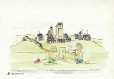 Zamek : VI Otwarty Międzynarodowy Konkurs na Rysunek Satyryczny / Frans Mensink