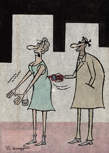 Radio [2] : VII Otwarty Międzynarodowy Konkurs na Rysunek Satyryczny / Li Guangjun