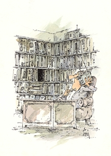 Radio [3] : VII Otwarty Międzynarodowy Konkurs na Rysunek Satyryczny / Tony Houbrechts