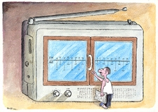 Radio [2] : VII Otwarty Międzynarodowy Konkurs na Rysunek Satyryczny / &Ouml;mer &Ccedil;am