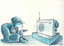 Radio : VII Otwarty Międzynarodowy Konkurs na Rysunek Satyryczny / Rahim Baggal Asgarl