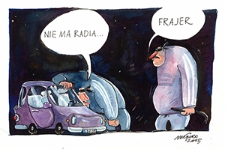 Radio [2] : VII Otwarty Międzynarodowy Konkurs na Rysunek Satyryczny / Przemysław Surma