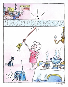 Radio : VII Otwarty Międzynarodowy Konkurs na Rysunek Satyryczny / Alejandro "Ate" Tempesta Tast&aacute;s