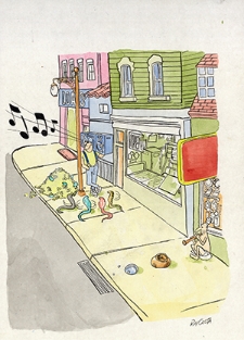 Radio : VII Otwarty Międzynarodowy Konkurs na Rysunek Satyryczny / José Raymundo Nascimento