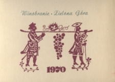 Winobranie Zielona G&oacute;ra 1970: [zaproszenie na koncert inauguracyjny]