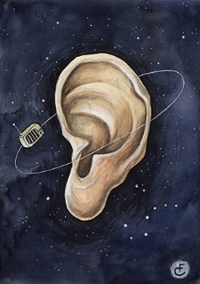 Radio [3] : VII Otwarty Międzynarodowy Konkurs na Rysunek Satyryczny / Galym Boranbayev